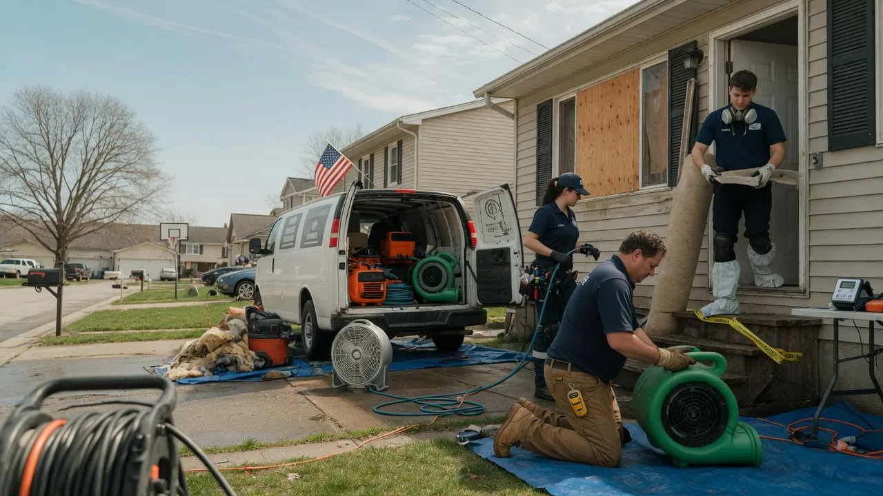 Water Damage Restoration in Benton, MS near me